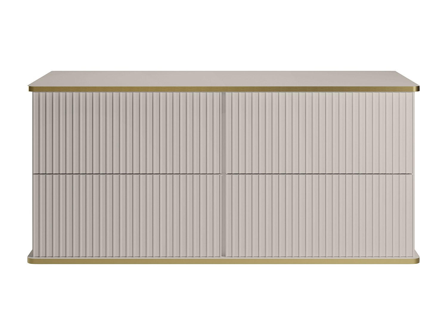 WASCHBECKENUNTERSCHRANK - 120 cm x 47 cm - holz - beige Keliza - Beige, Holz (120/54/47cm) - Vente-Unique