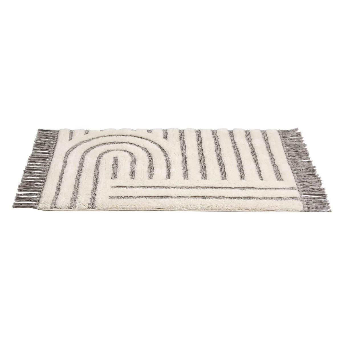 BADEMATTE BAHAMAS - Beige, Textil (67/110cm) - Schöner Wohnen