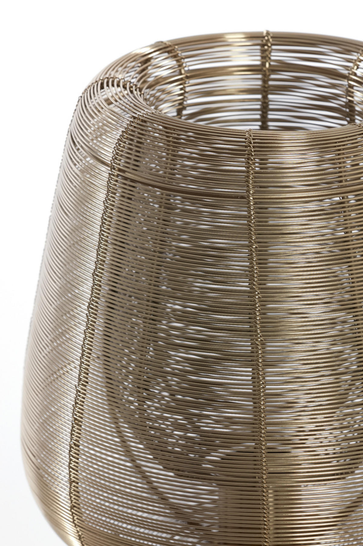 TISCHLAMPE Aboso Gold Ø24/54 cm - Goldfarben, Metall (24/24/54cm) - Light & Living