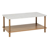 COUCHTISCH mit Ablage Come Braun 90/50/40 cm - Braun, Holzwerkstoff (90/50/40cm) - 5five Simply Smart