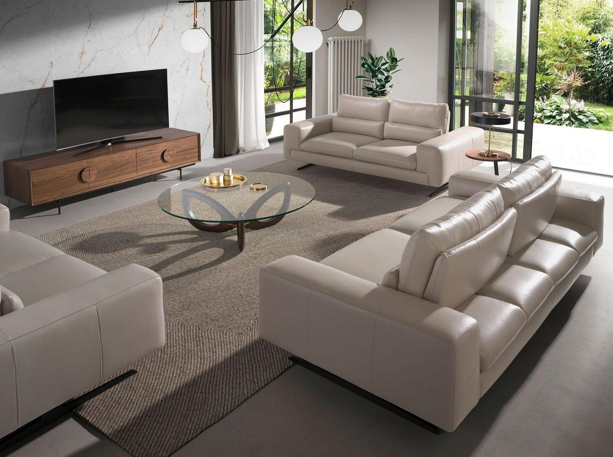 ECKTISCH Runder Ecktisch Nussbaum und schwarzer Stahl Ø40/52 cm - Nussbaumfarben/Schwarz, Holz (40/40/52cm) - ANGEL CERDA