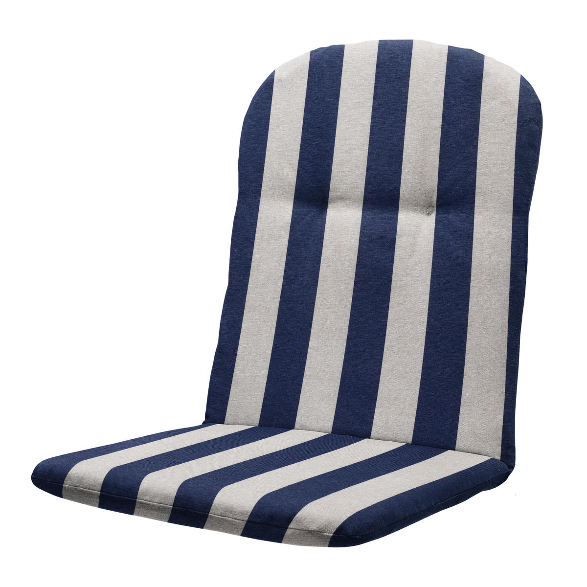 GARTENSTUHLKISSEN Amora - Blau - 45/45/3,5 cm - 4er-Set - Blau, Textil (45/3/45cm) - Madison