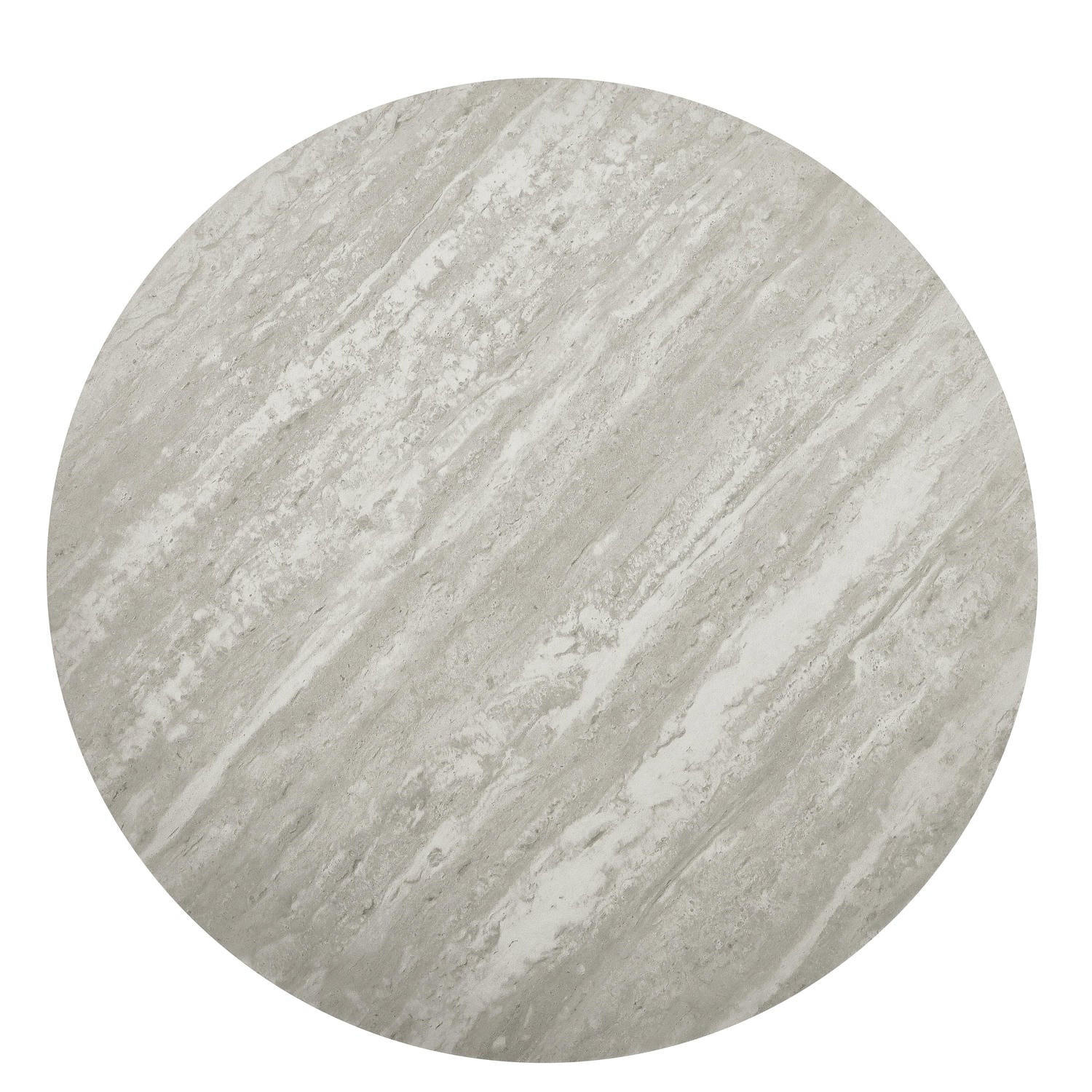 COUCHTISCH rund Grau 60/60/40 cm - Grau, Holzwerkstoff (60/60/40cm) - Furnhouse