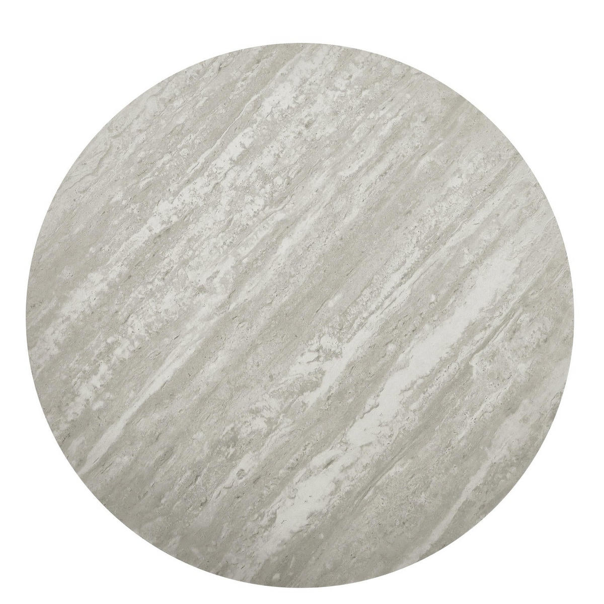 COUCHTISCH rund Grau 60/60/40 cm - Grau, Holzwerkstoff (60/60/40cm) - Furnhouse