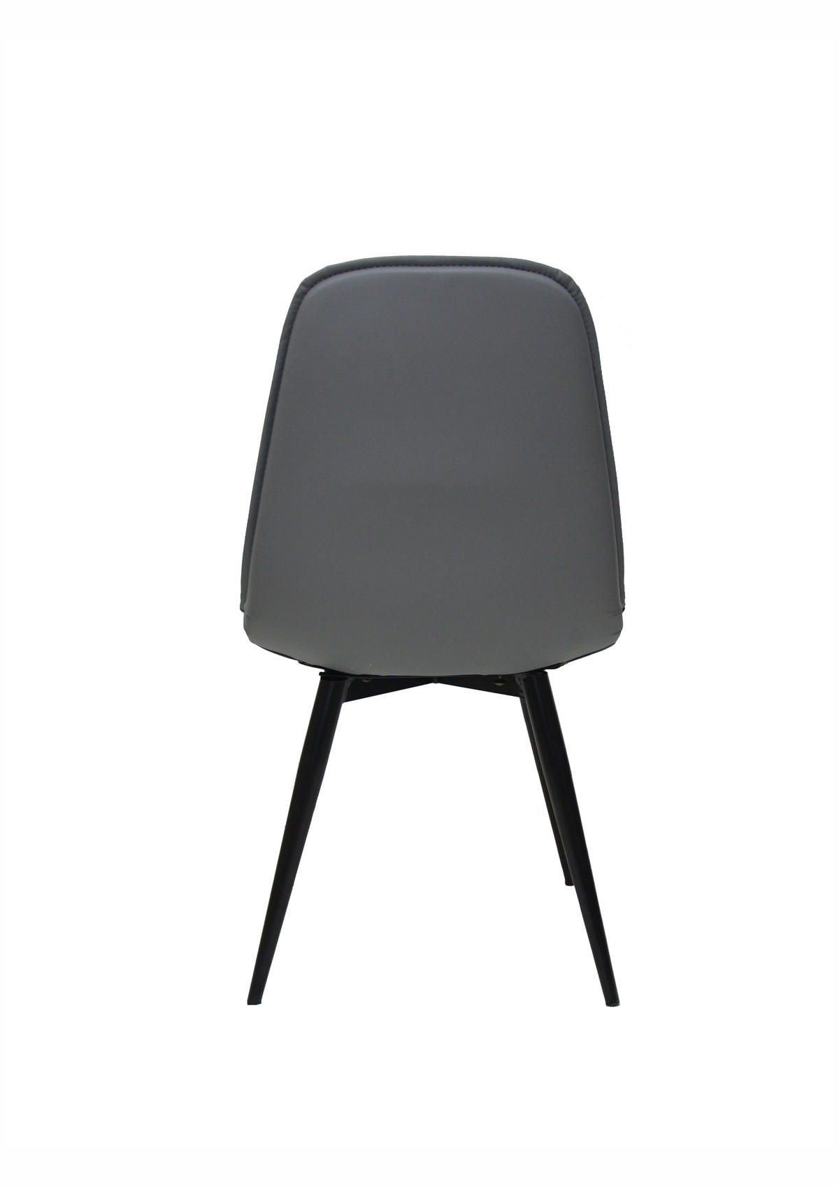 STUHL DENVER mit Metallgestell - Anthrazit, Leder (46/86/46cm) - Stuhlmann