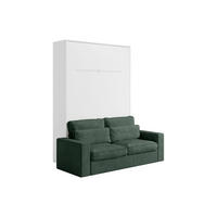 SCHRANKBETT - -Sitzer - Holz, Platte - Weiß - - Weiß, Holz (239.2/200cm) - Vente-Unique