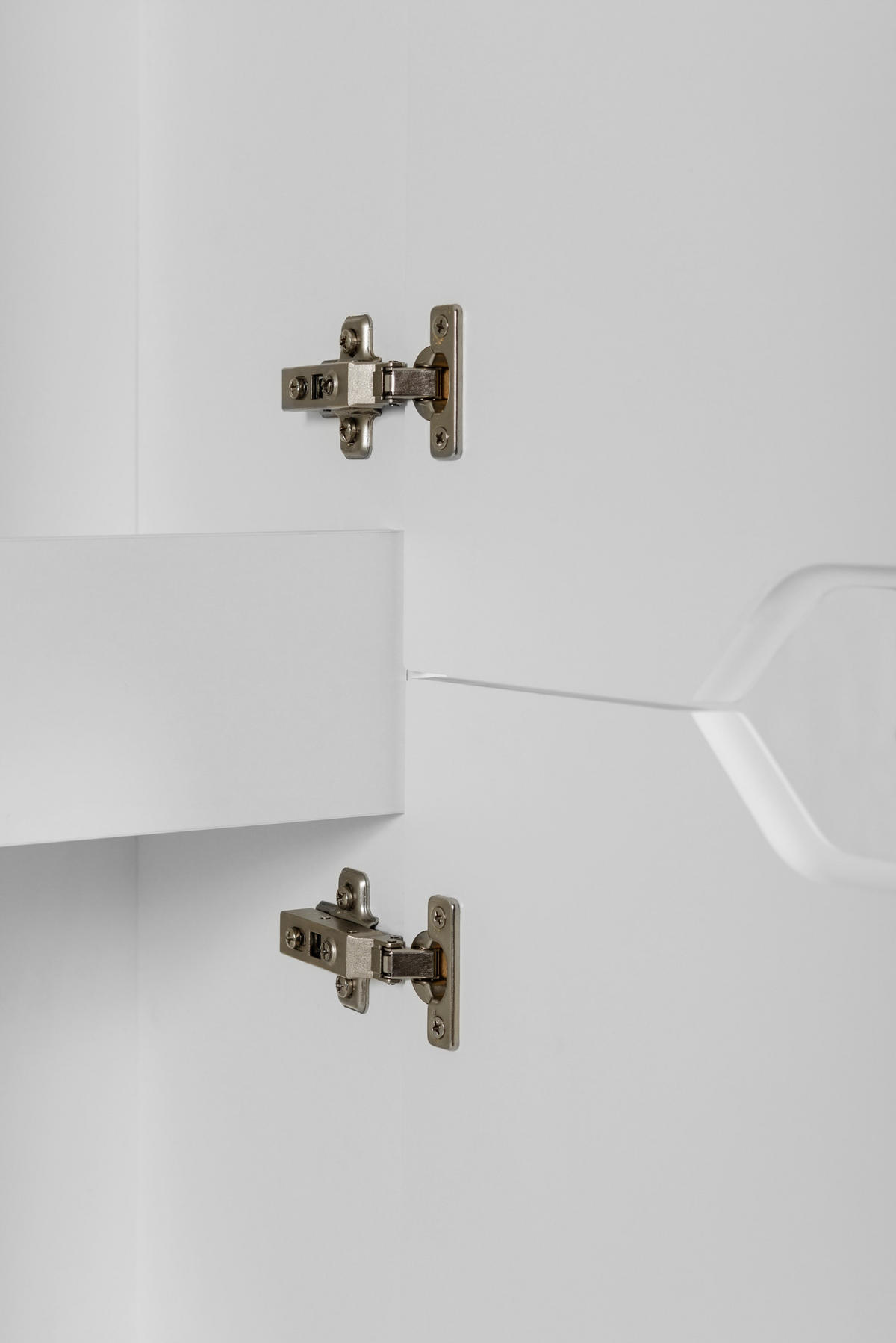 HÄNGESÄULE MODERN 136cm - Wit - Weiß, Holzwerkstoff (35/136/27cm) - Rodan