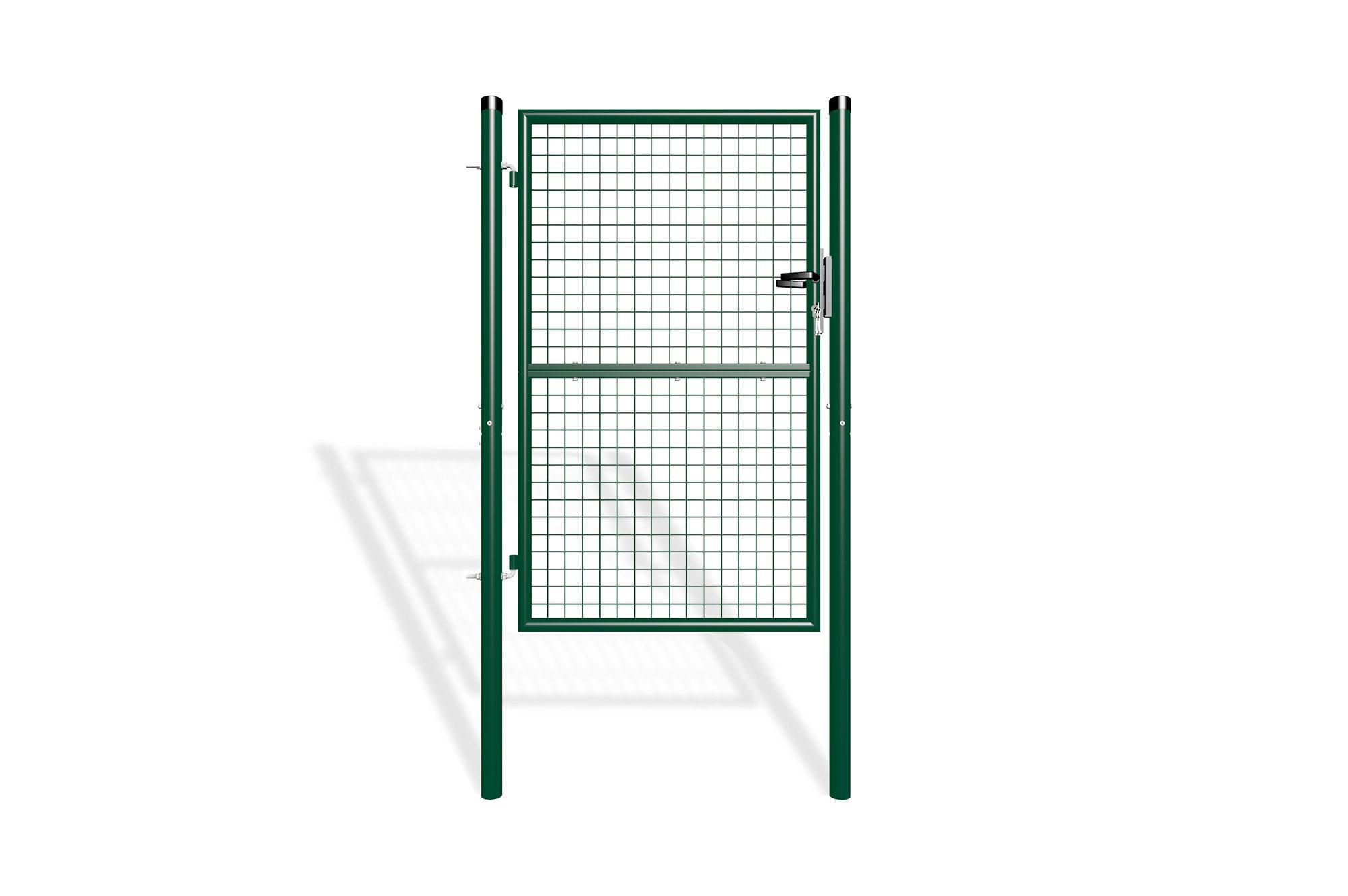 ZAUNTOR Olga grün 1m H.150cm Metall - Grün, Metall (106/156cm) - Casanoov