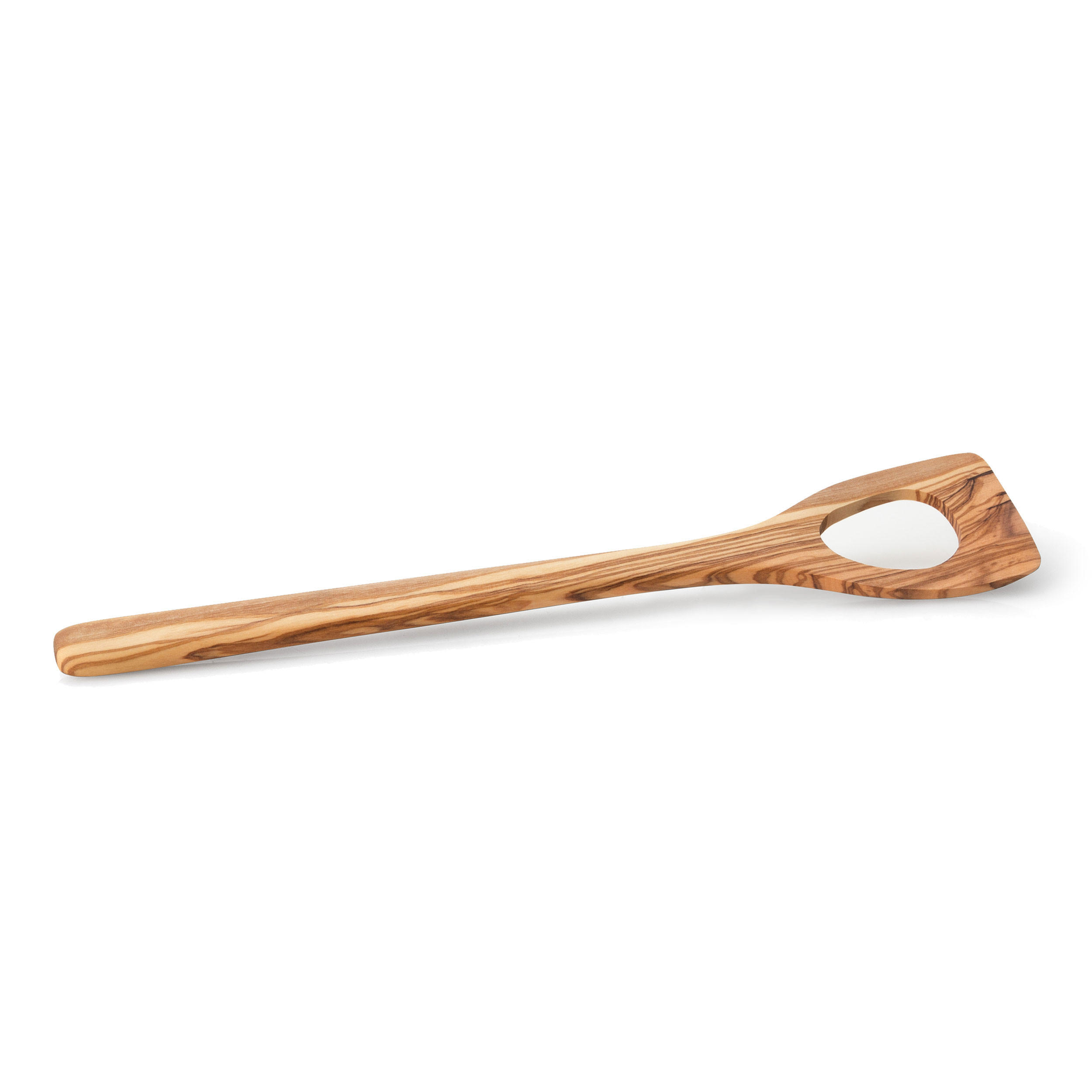 RISOTTOLÖFFEL, Olivenholz, L 34 cm - Braun, Holz (6cm) - Continenta