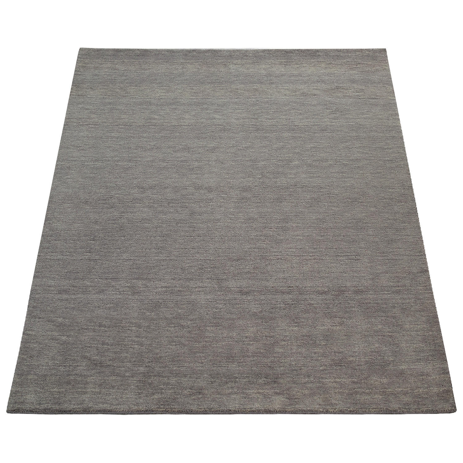 Paco Home Hochflorteppich Grau 80x150 cm