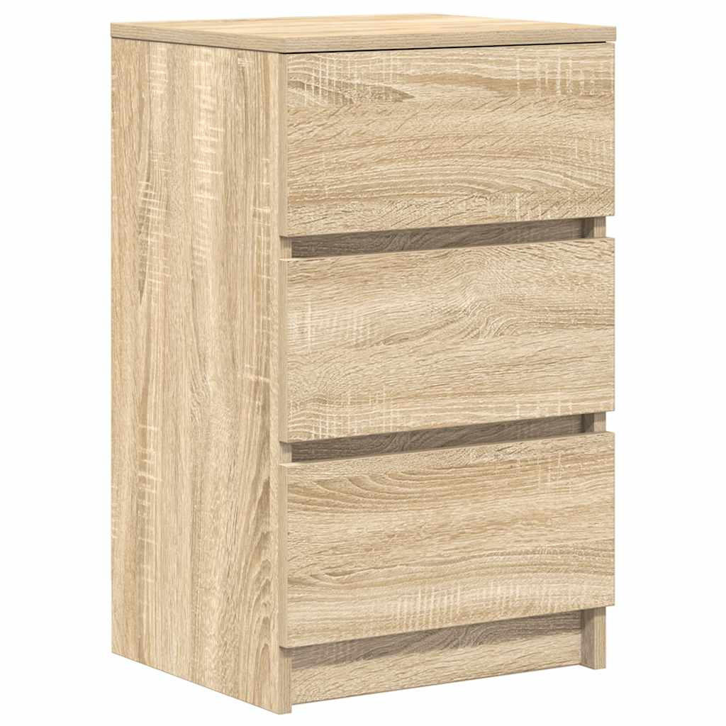 vidaXL Nachttisch Sonoma Eiche 35x65x39 cm