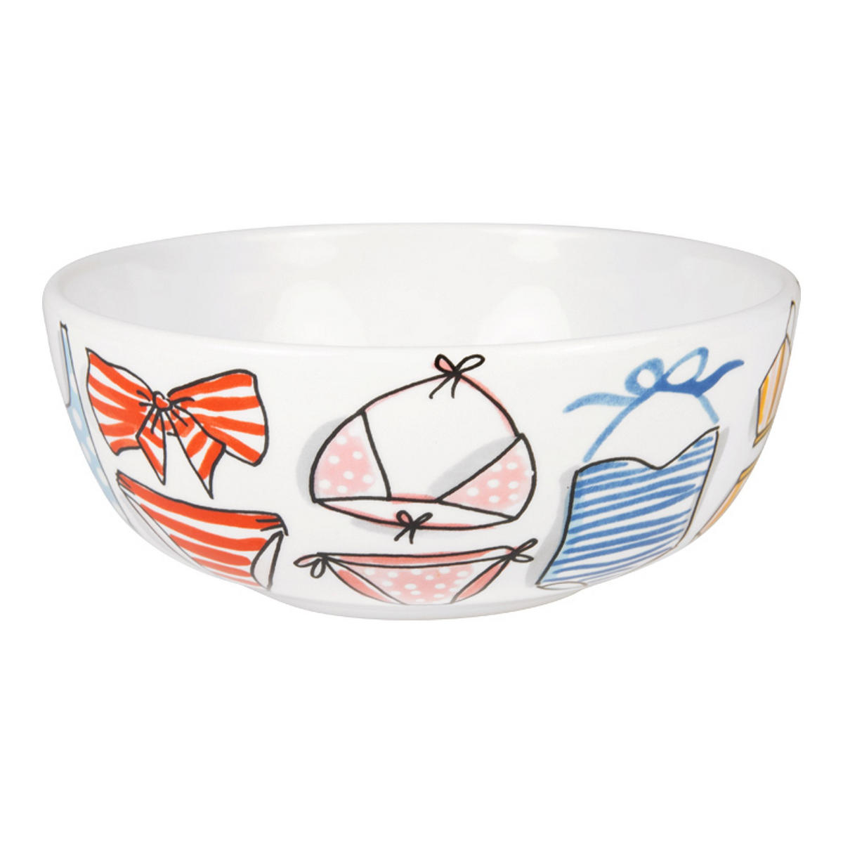 SCHALE Bikini in Bunt - 15cm - Multicolor, Keramik (15.5/6.7/15.5cm) - Blond Amsterdam