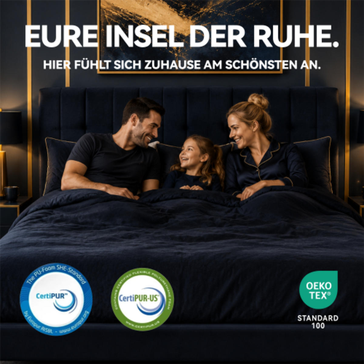 TASCHENFEDERKERNMATRATZE 160 × 200cm mit verstärktem Rand und 7-Zonen-System, altweiß - Weiß, Kunststoff - Luhomfu