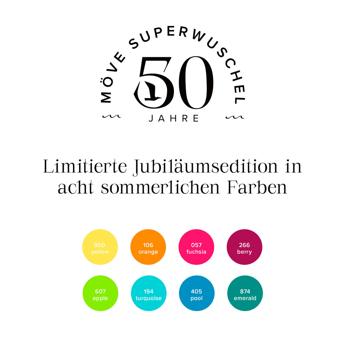 BADETUCH SUPERWUSCHEL - LIMITED EDITION - Hellgrün, Textil (80/200cm) - MÖVE