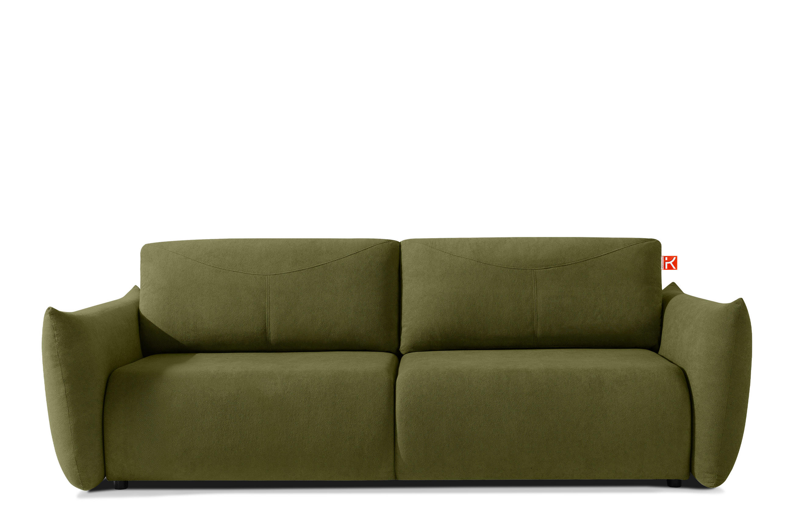 3-SITZER-SOFA LAVIS, Dunkelgrün - Dunkelgrün, Holz/Textil (242/87/111cm) - KONSIMO®
