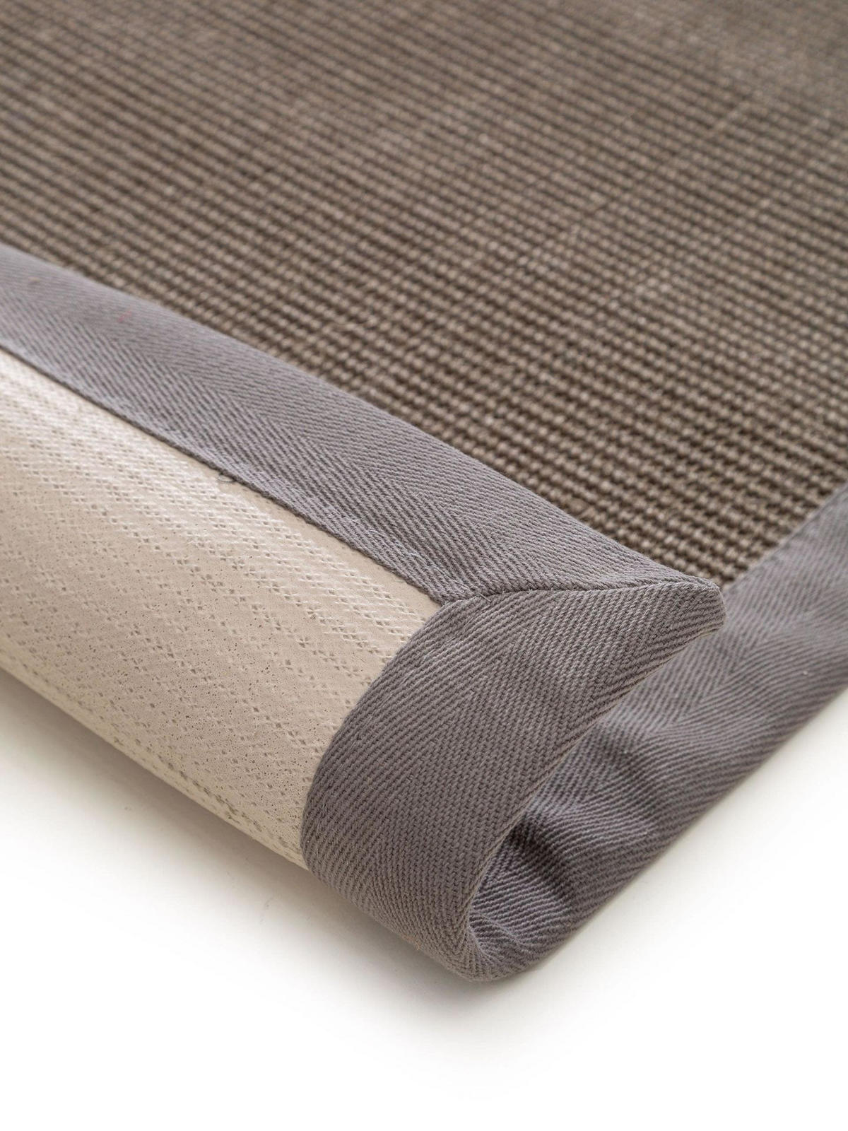 SISAL koberec Sana Šedá 300x400 cm - šedá, přírodní materiály/umělá hmota (300/1cm) - KUNSTLOFT