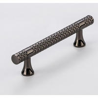 MÖBELGRIFF 1er-Set - Schwarz, Metall (1.2/3.5/13.8cm)