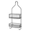 BADEZIMMERREGAL Carl 15/11.5/56cm Schwarz - Schwarz, Metall (15/56/11.5cm) - Mondex