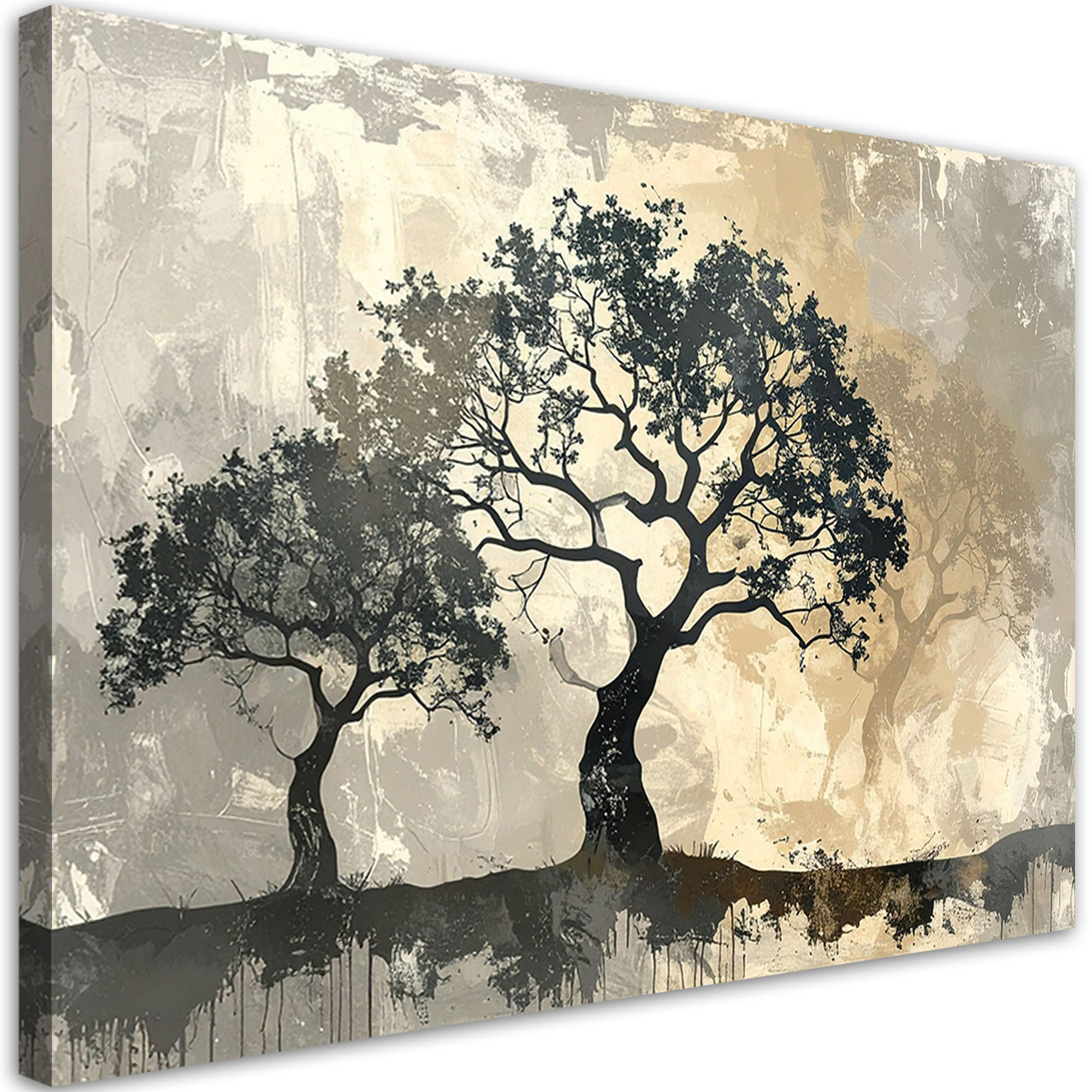 Feeby Wandbild, Grau 100x70 cm