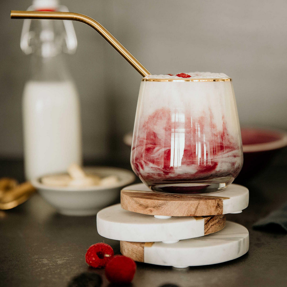 WASSERGLAS (6er Set) Touch Of Gold - Transparent, Glas (0.34L) - Butlers