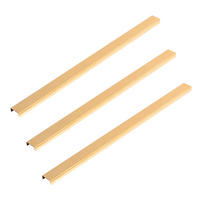 DEKOLEISTE FIRE - Gold, 50 cm - Goldfarben, Metall (50/1.3/2.7cm) - Home Deluxe