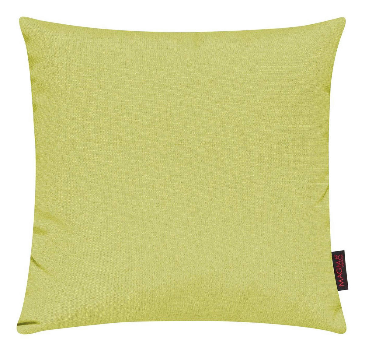 KISSENHÜLLE 2er Set Fino uni 40/40 cm - Hellgrün, Textil (40/40cm) - Magma Heimtexx