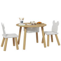 KINDERSITZGRUPPE DE-17517 Naturholz/Weiß - Naturfarben, Holzwerkstoff (60/44/60cm) - ComfortXL