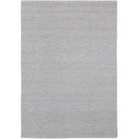 TEPPICH Wohn-/Schlafzimmer handgewebt Wolle PATSY Grau 160x230 cm - Grau, Naturmaterialien (160/230cm) - Novatrend