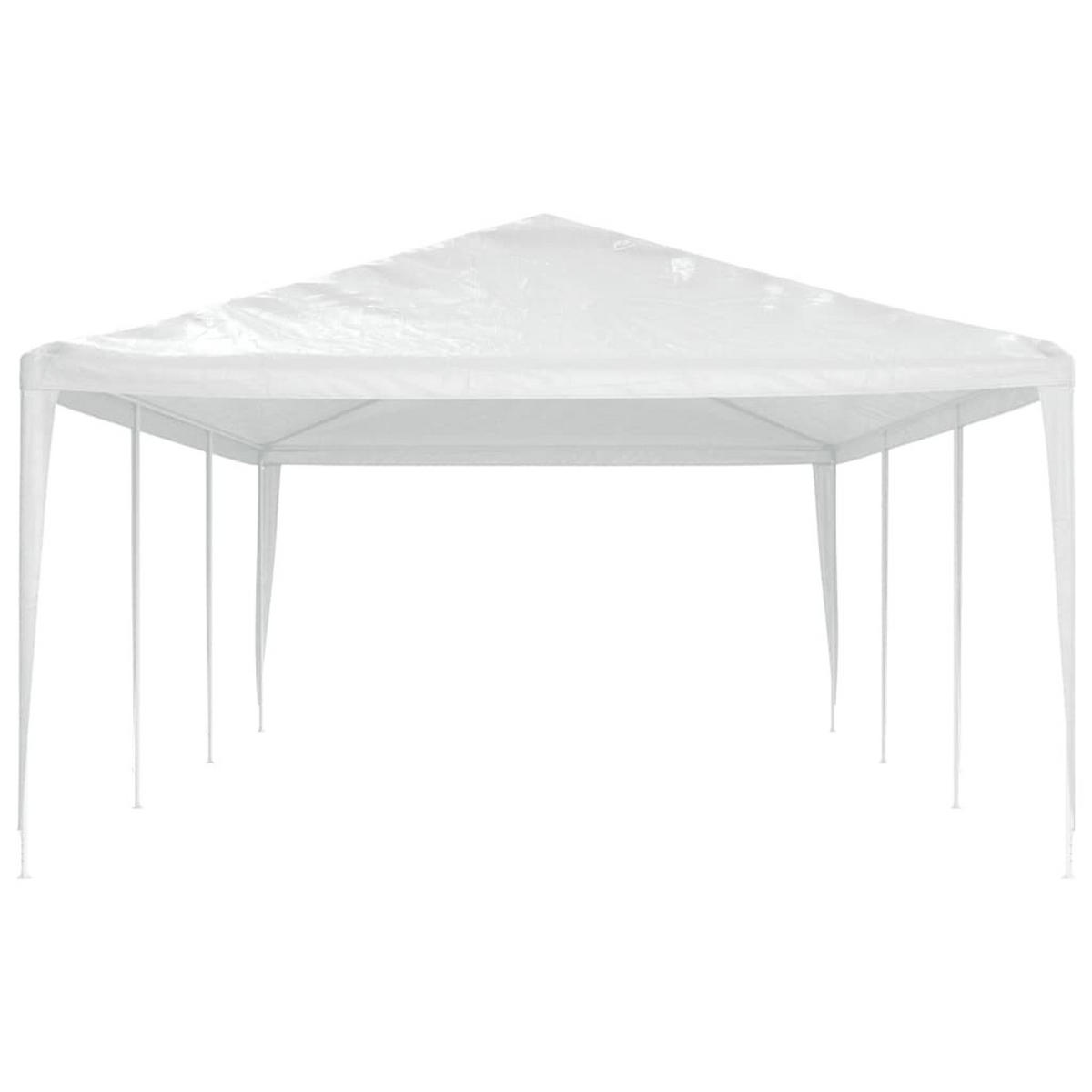 PARTYZELT 4/9 M Weiss - Weiß, Kunststoff (900/270/400cm) - vidaXL