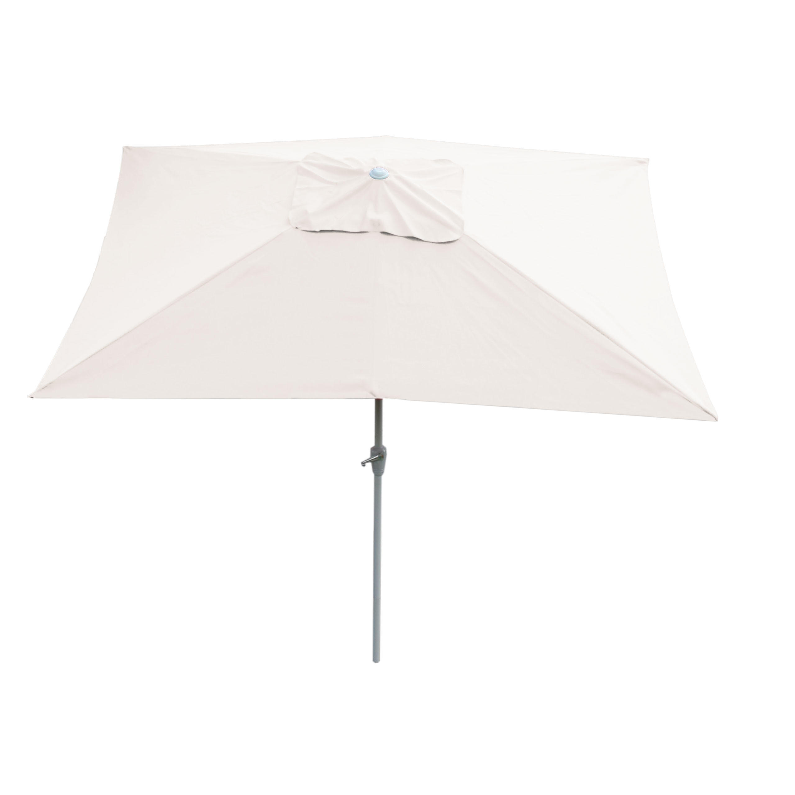 SONNENSCHIRM NEIGBAR Cremeweiß - Weiß, Textil (192/295cm) - MCW