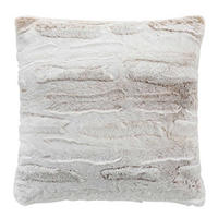 DEKOKISSENBEZUG Lynx 45/45/15 cm - Weiß, Textil (45/45cm) - Douceur d´intérieur
