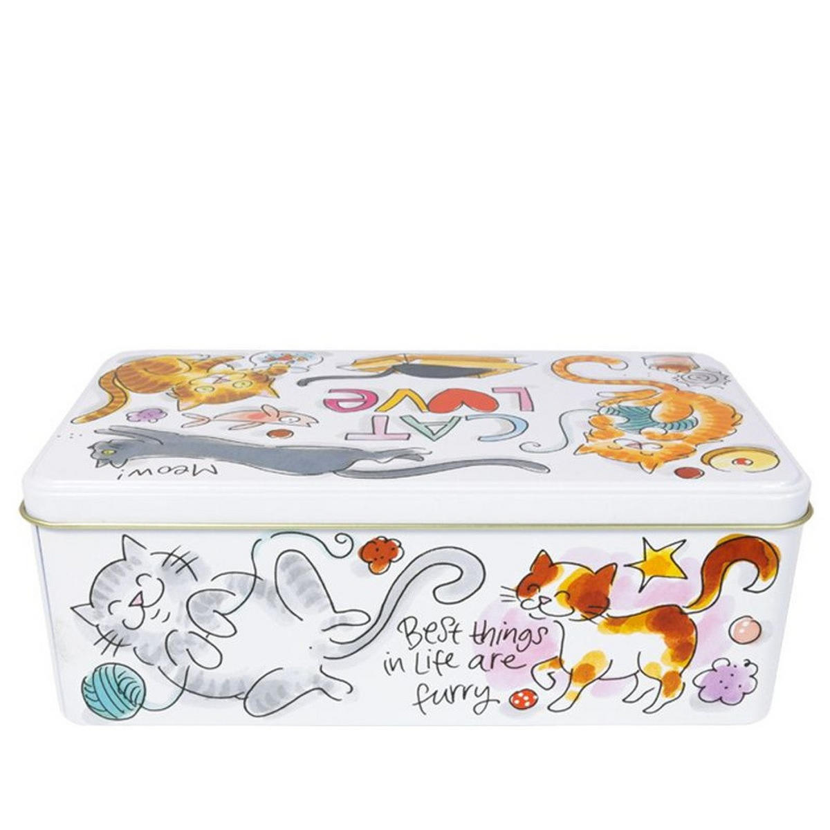 DOSE Katzenliebe in Bunt - 19,5 x 10,5cm - Multicolor, Metall (10.4/7/19.5cm) - Blond Amsterdam