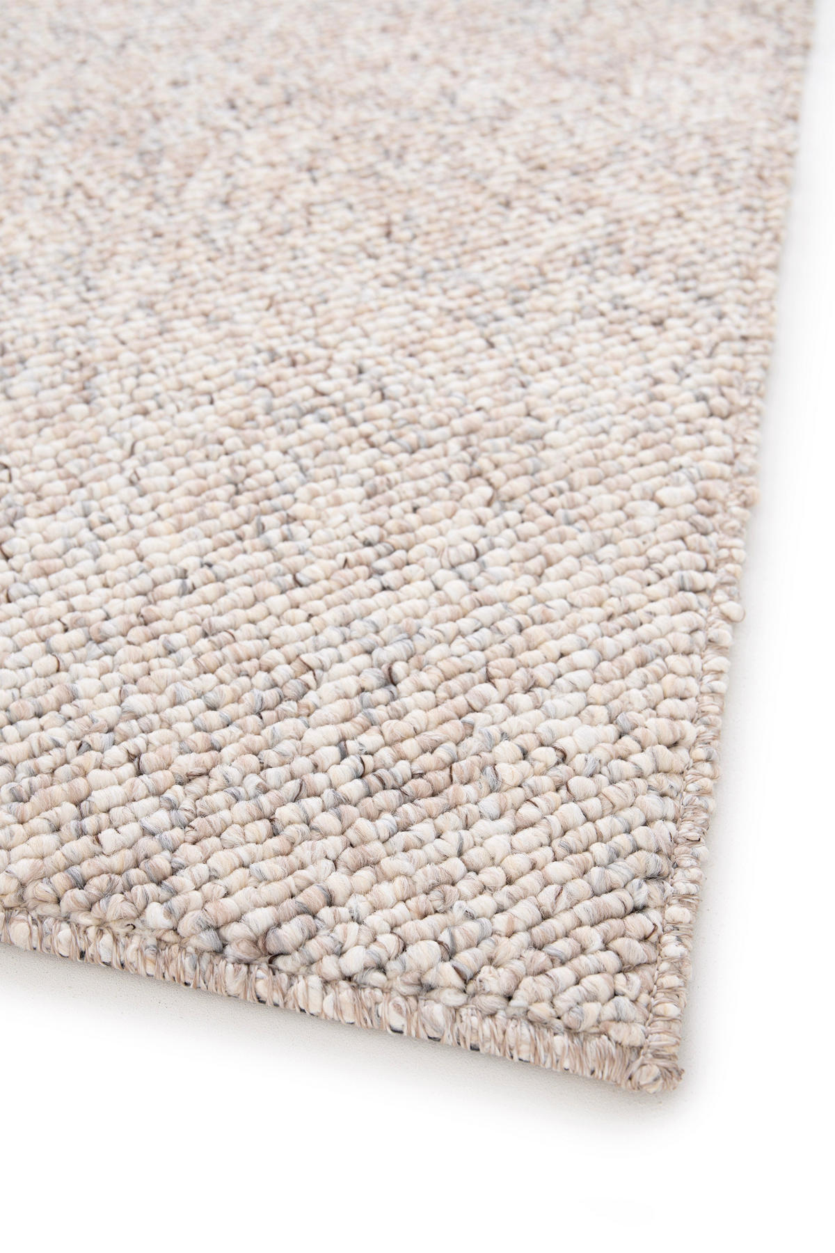 WEBTEPPICH Creme Petra 80/150 cm - Creme, Textil (80/150cm) - Atticgo