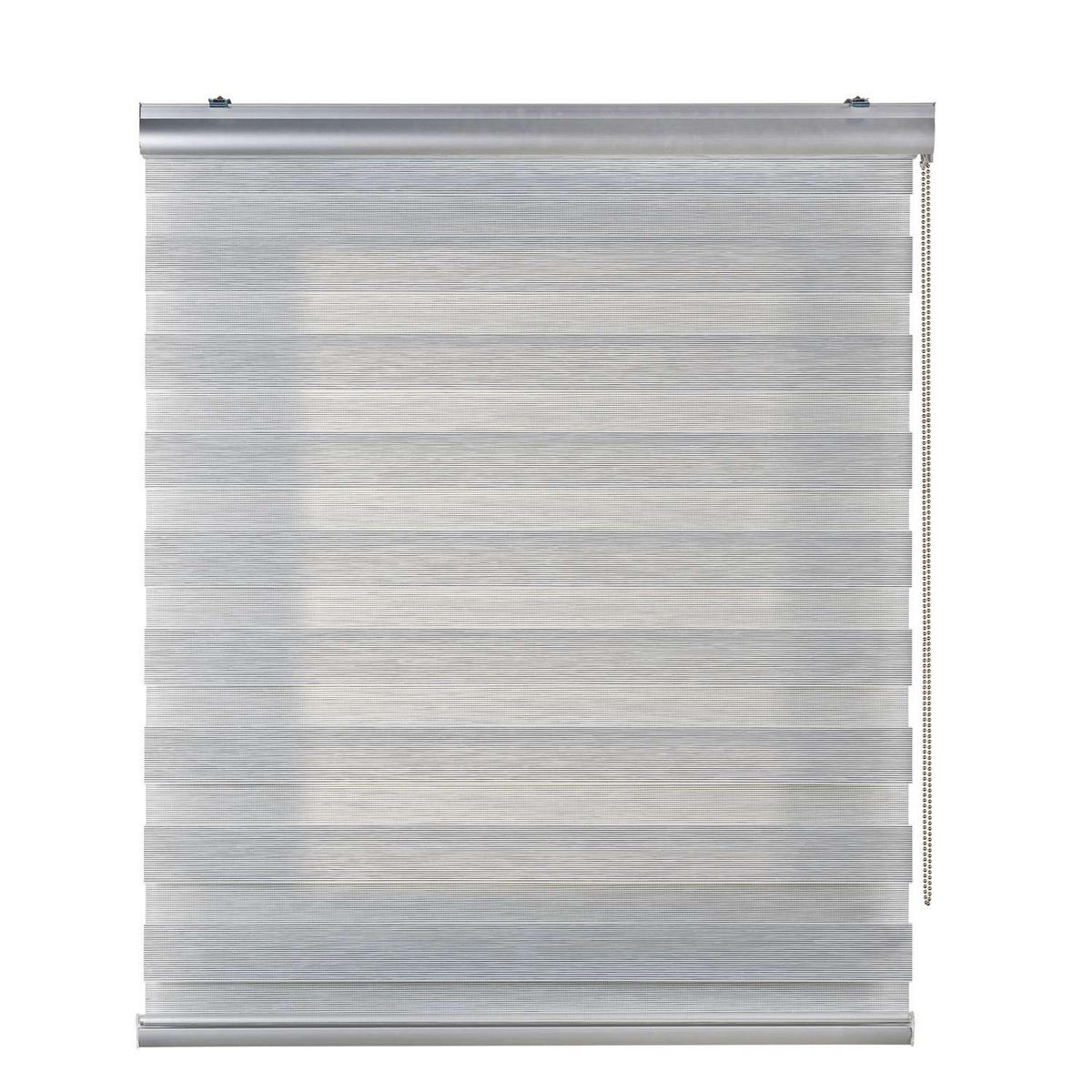 DOPPELROLLO Grau 140x250 cm - Grau, Kunststoff (140/250cm) - STORESDECO