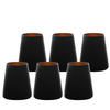 BECHER Power Schwarz-Bronze 380 ml 6er Set - Schwarz/Bronzefarben, Glas (0.38L) - Stölzle Lausitz