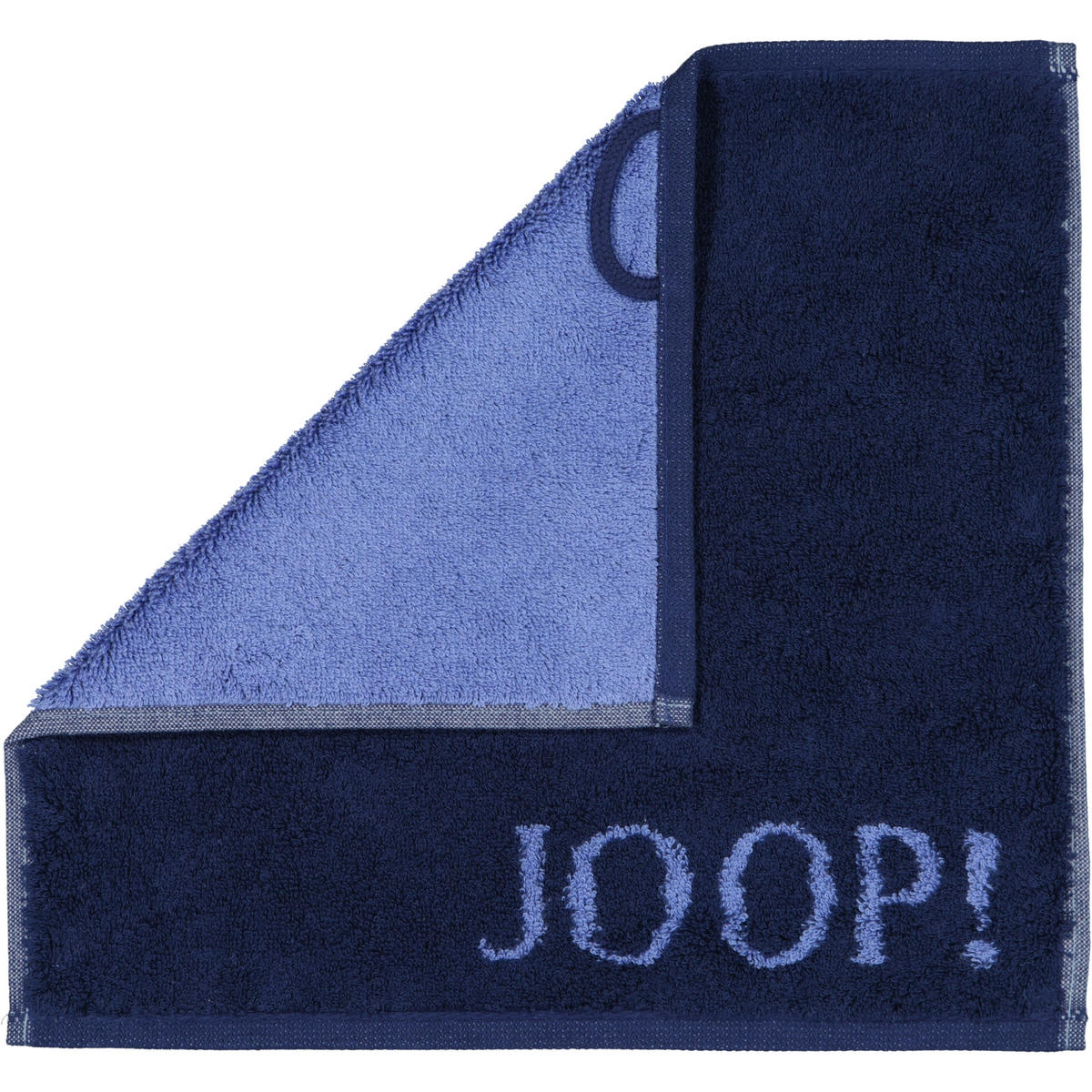 SEIFTUCH CLASSIC DOUBLEFACE 1600 NAVY - 14 - Dunkelblau, Textil (30/30cm) - Joop!