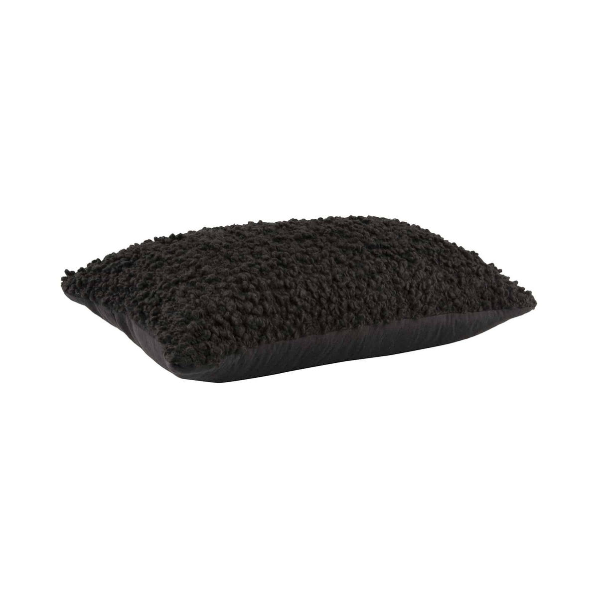 KISSEN Purity Schwarz 30/50/5 cm - Schwarz, Textil (50/30cm) - Present Time