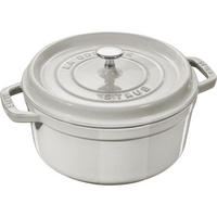 TOPF Weiß 26.5/20/14.5 cm 405014100 - Weiß, Metall (20cm) - Staub