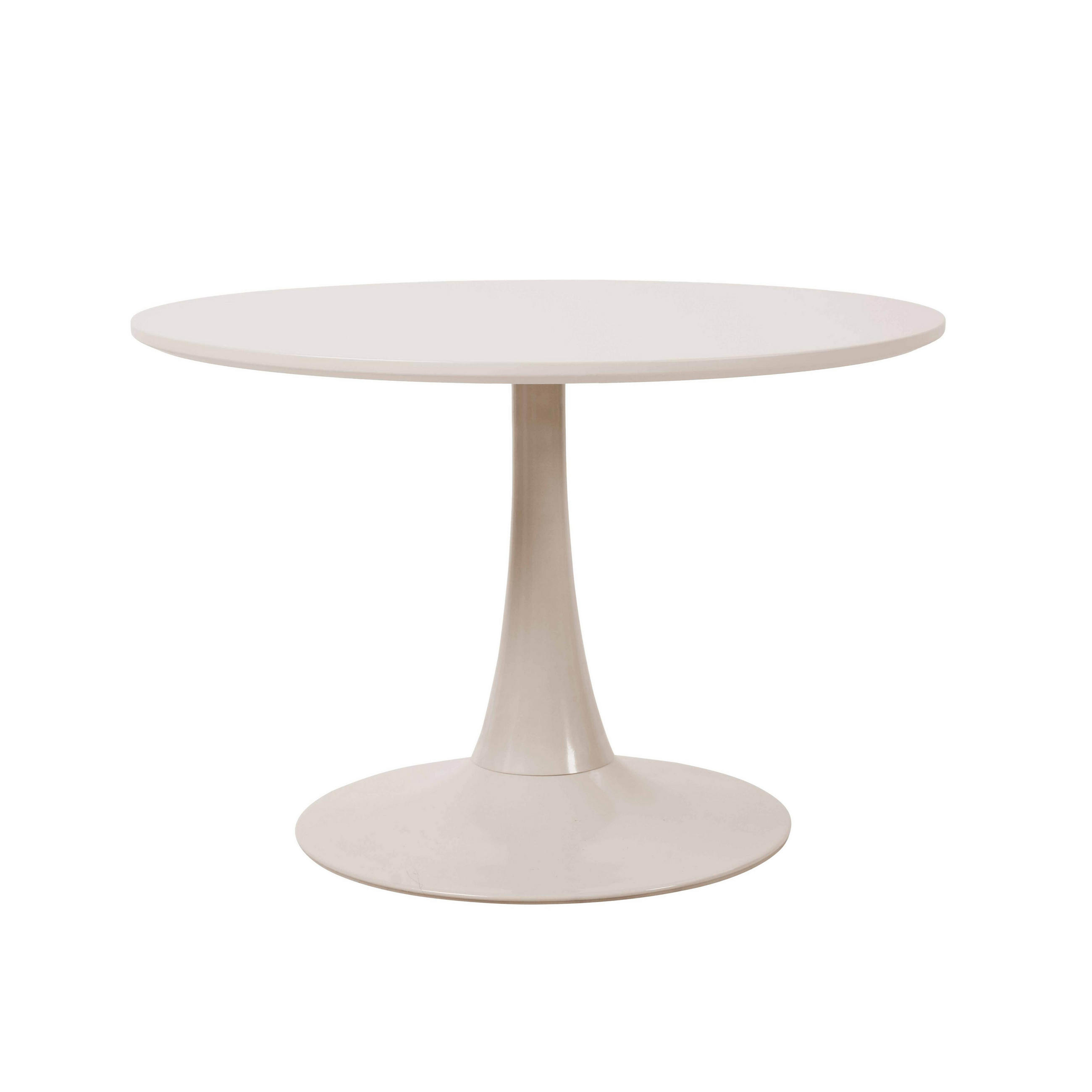 COUCHTISCH, Cremefarben - Taupe, Metall (70/70/47cm) - Oviala