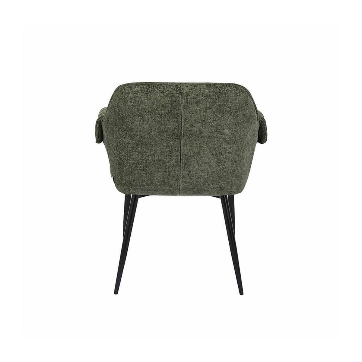 ESSZIMMERSTUHL chenille CHENO - 4er Set Grün - Grün, Kunststoff (71/74.5/63cm) - Home Deluxe