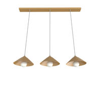 HÄNGELEUCHTE - Goldfarben, Metall (25/100/120cm) - Lumicom