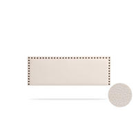 KOPFTEIL gepolstert MODENA Kunstleder 90x55x8 cm - Beige - Moonia - Beige, Holz (90/8/55cm)