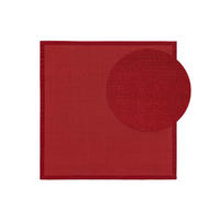 SISALTEPPICH Sana Rot 150x150 cm - Rot, Textil (150/150cm) - benuta Nest