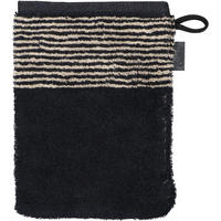 WASCHLAPPEN LUXURY HOME TWO-TONE 590 SCHWARZ - 93 - Schwarz, Textil (16/22cm) - Cawoe
