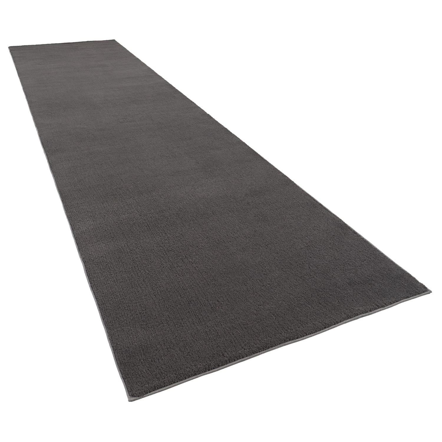 KURZFLORTEPPICH 80/300 cm Cadiz 630 - Anthrazit, Textil (80/300cm) - Paco Home
