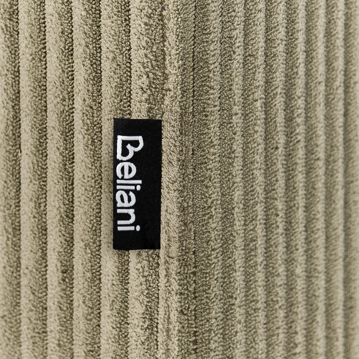 OTTOMANE Lemvig 83/83/41 cm - Grün, Textil (83/41/83cm) - Beliani