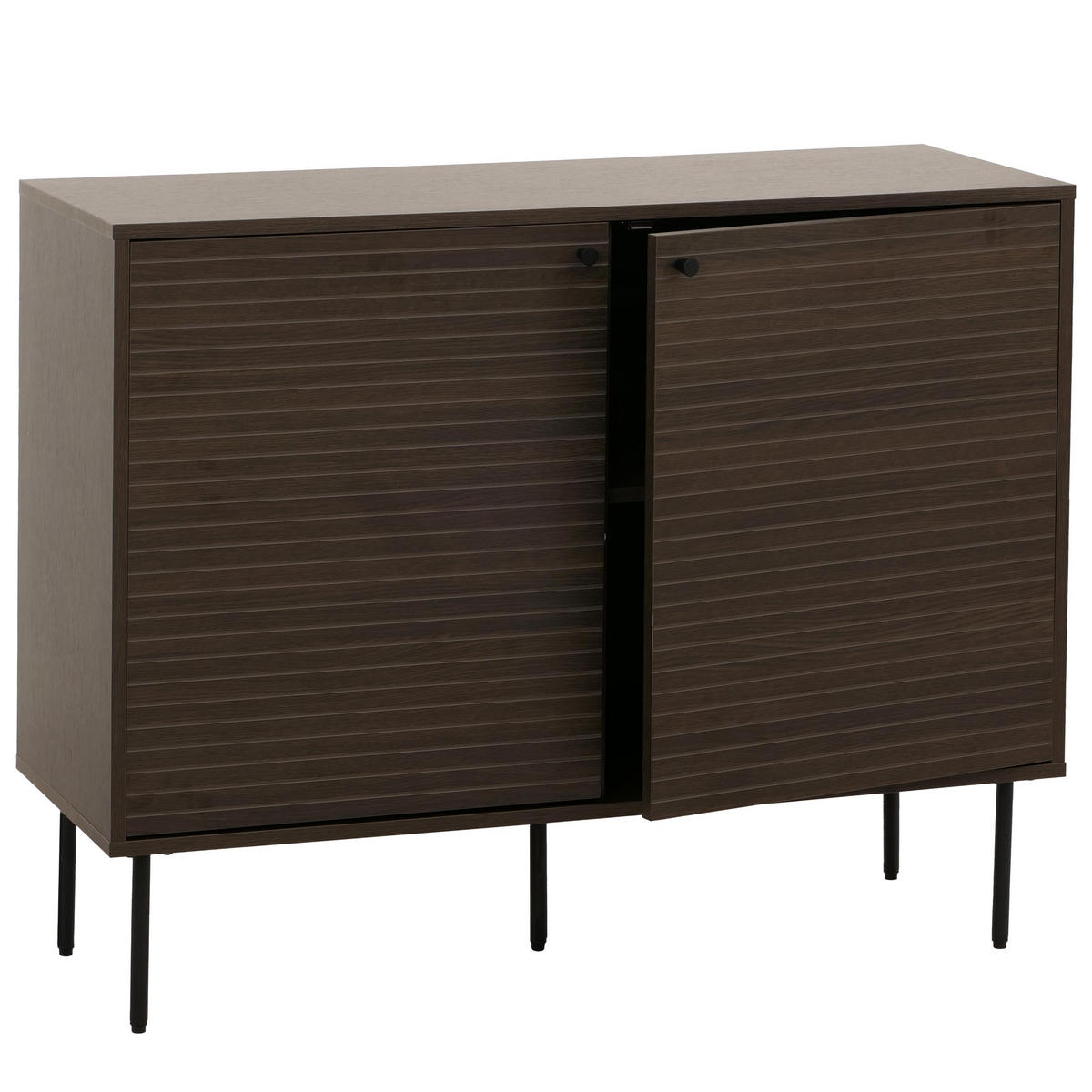 SIDEBOARD Dunkelbraun - Dunkelbraun, Holz (110/86/40cm) - MCW