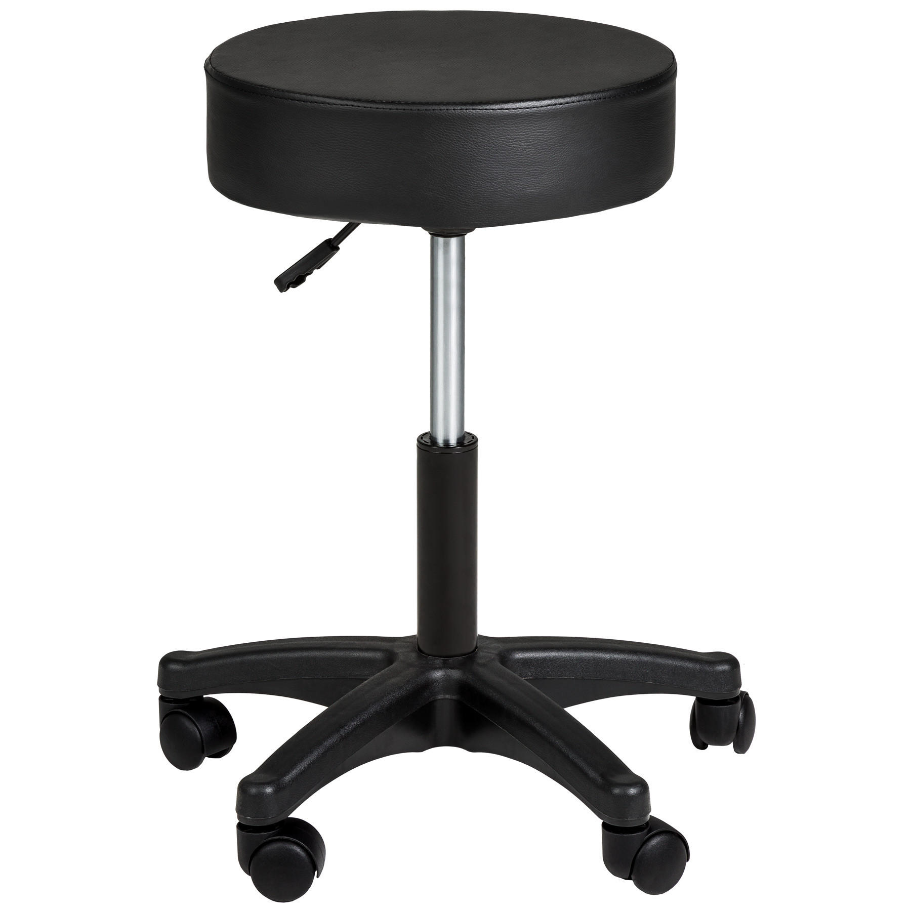 ROLLHOCKER Werner,Belastbarkeit 150 kg,schwarz - Schwarz, Textil (52/61/52cm) - tectake