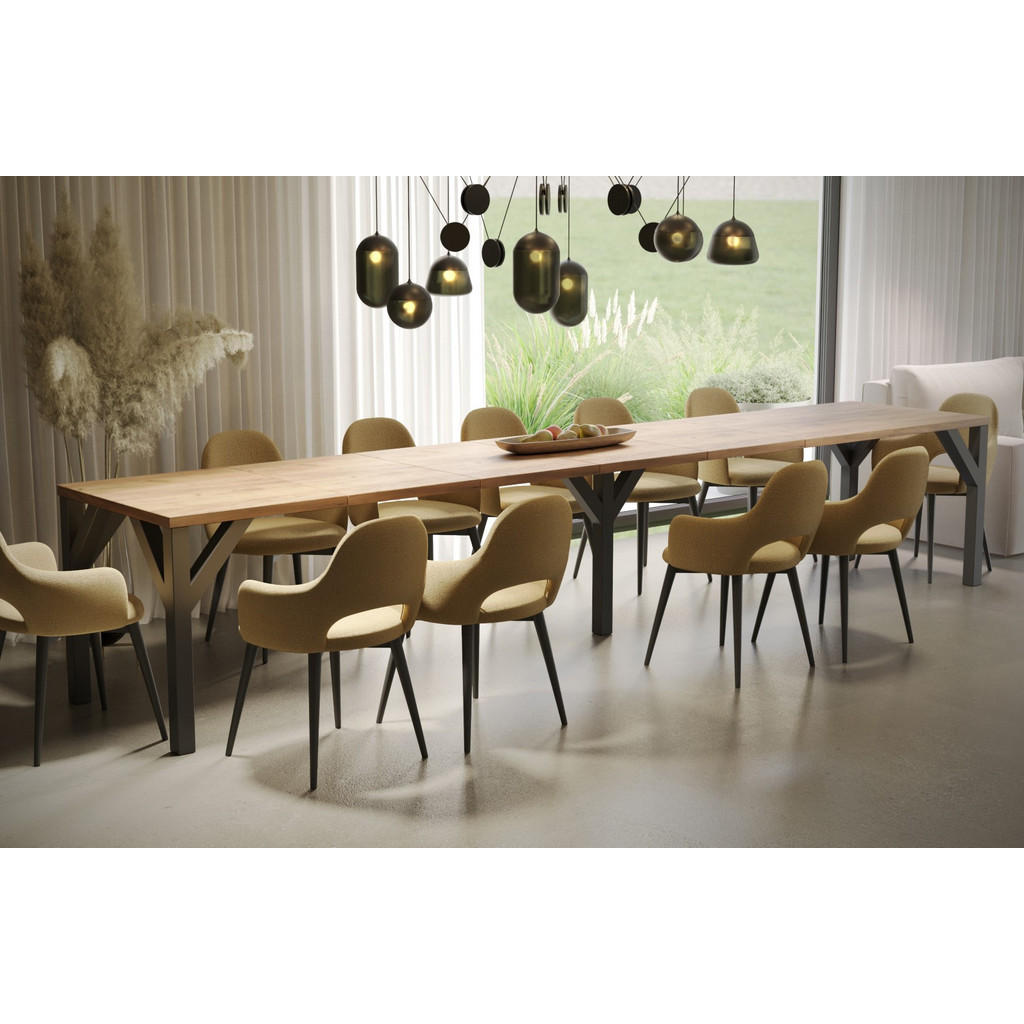 Thumbnail - Endo-Moebel Esstisch, Eiche Bianco, Holzwerkstoff, Rechteckig,Rechteckig, 90x75x130 cm, Esszimmer, Tische, Esstische