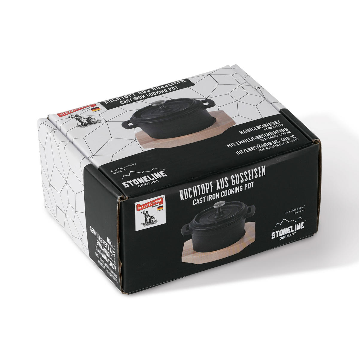 MINI Cocotte - Schwarz, Metall (9cm) - Stoneline